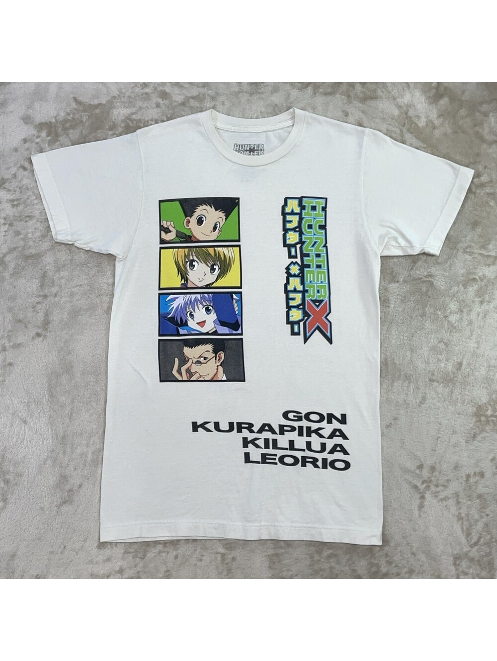Hunter X Hunter Gon Kurapika Killua Hisoka Logo Anime Adult Tee Cotton Mens S